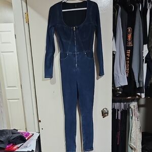 Guess Denim Blue Jumpsuit